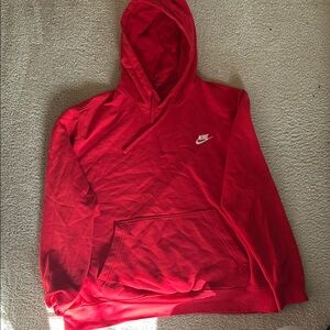 Nike Men's Bold Red Hoodie